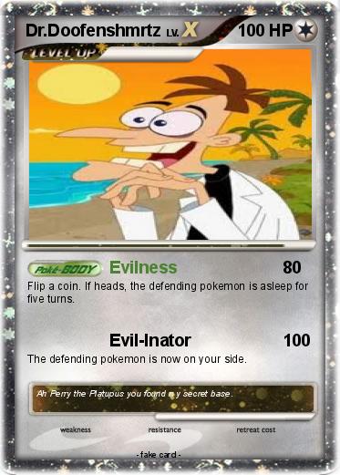 Pokemon Dr.Doofenshmrtz