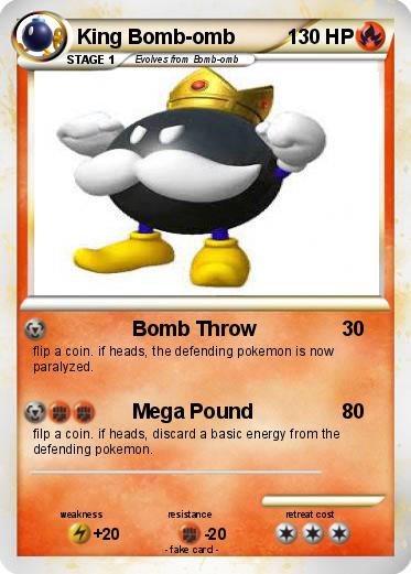 Pokemon King Bomb-omb