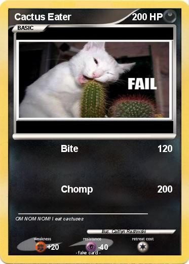 Pokemon Cactus Eater
