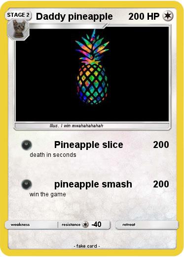 Pokemon Daddy pineapple