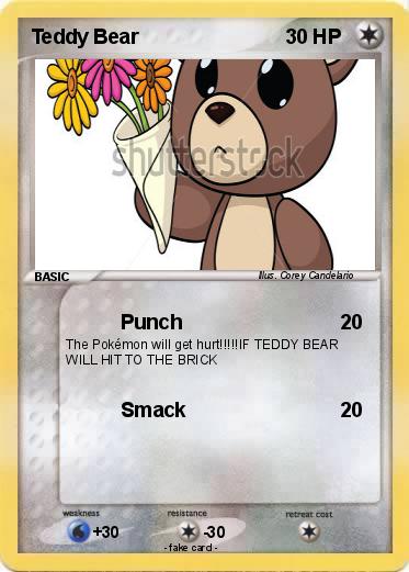Pokemon Teddy Bear