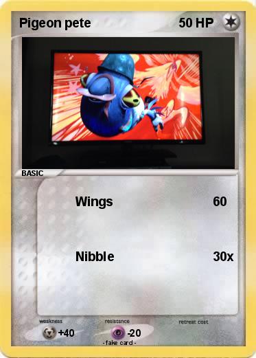 Pokemon Pigeon pete