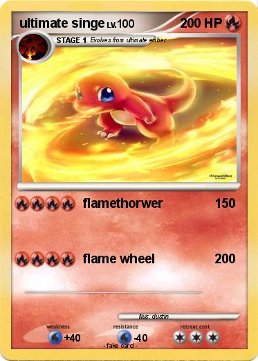 Pokemon ultimate singe
