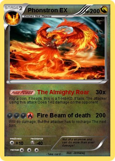 Pokemon Phonstron EX