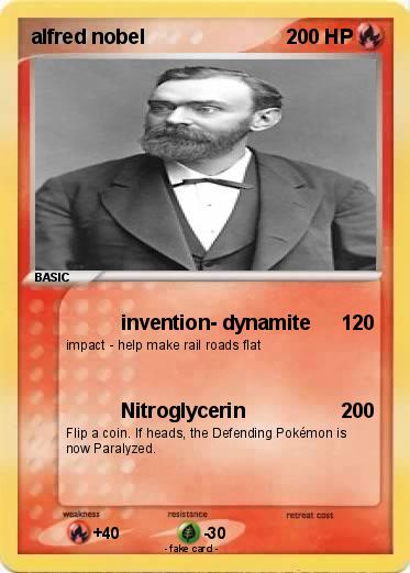 Pokemon alfred nobel