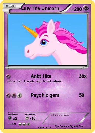 Pokemon Lilly The Unicorn