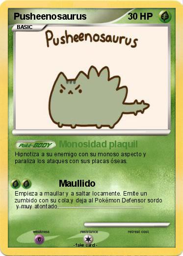 Pokemon Pusheenosaurus