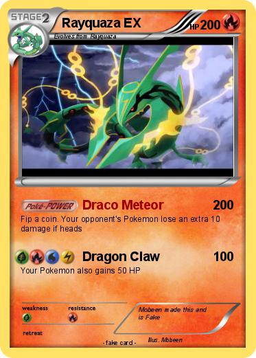 Pokemon Rayquaza EX