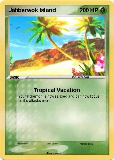 Pokemon Jabberwok Island