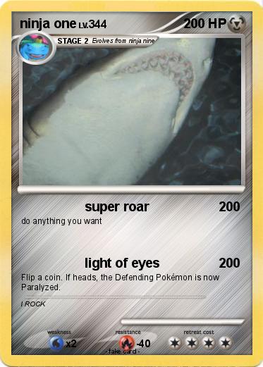 Pokemon ninja one