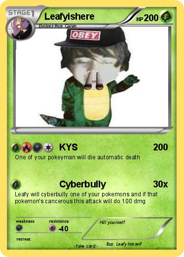 Pokemon Leafyishere