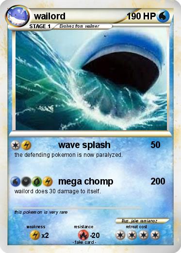 Pokemon wailord