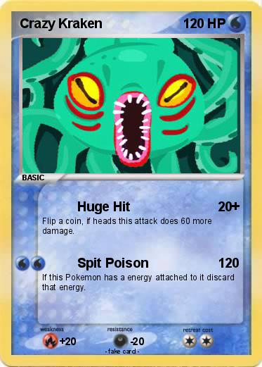 Pokemon Crazy Kraken