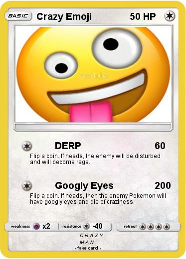 Pokemon Crazy Emoji