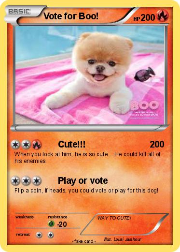 Pokemon Vote for Boo!