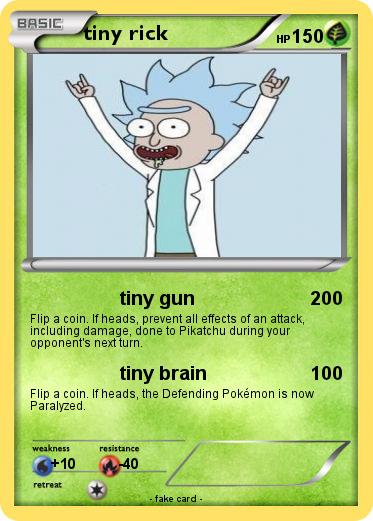 Pokemon tiny rick