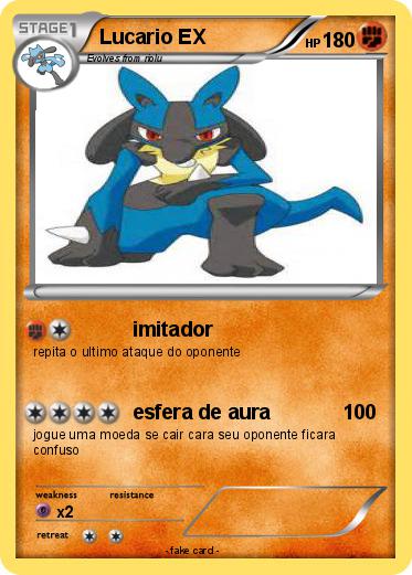 Pokemon Lucario EX