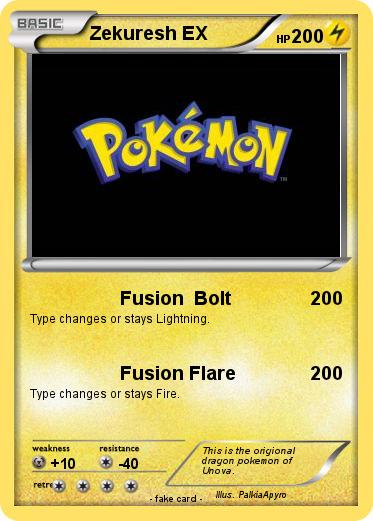 Pokemon Zekuresh EX