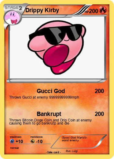 Pokemon Drippy Kirby
