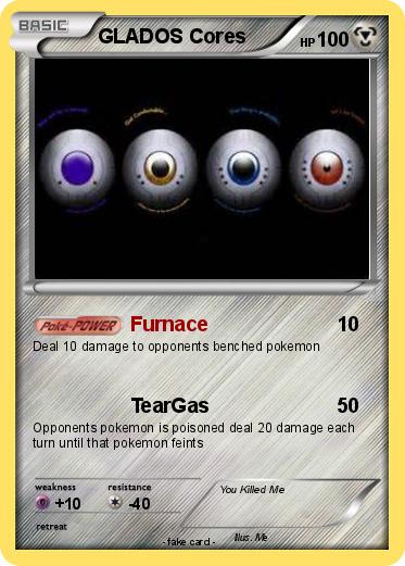 Pokemon GLADOS Cores