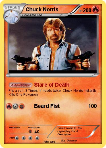 Pokemon Chuck Norris