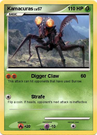 Pokemon Kamacuras