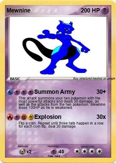 Pokemon Mewnine