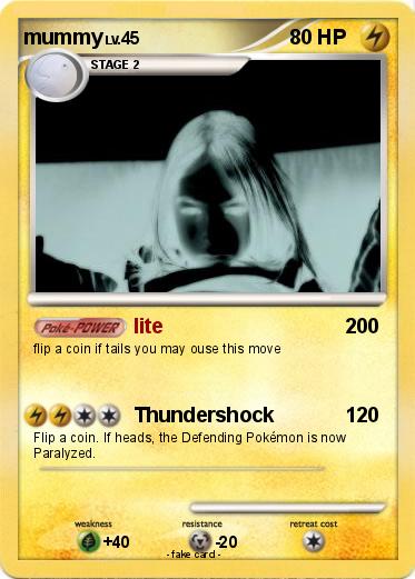 Pokemon mummy