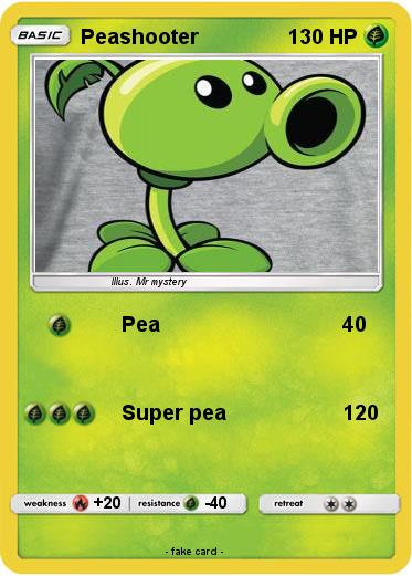 Pokemon Peashooter