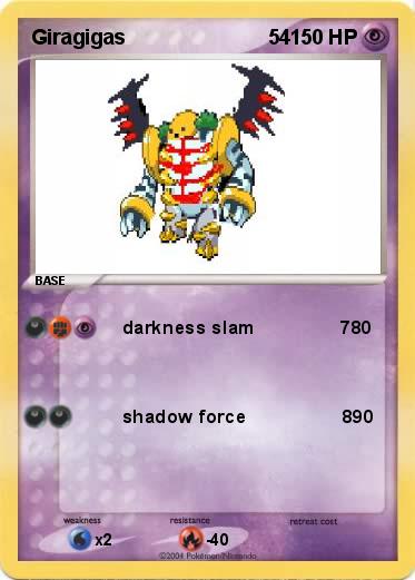 Pokemon Giragigas                         54