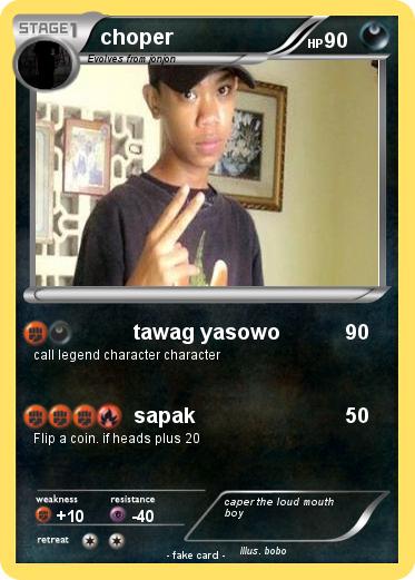 Pokemon choper