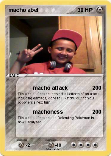 Pokemon macho abel