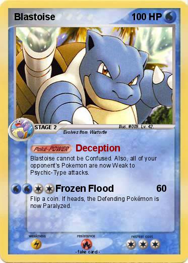 Pokemon Blastoise