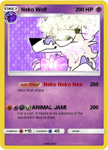 Pokemon Neko Wolf