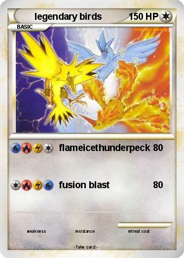 Pokemon legendary birds