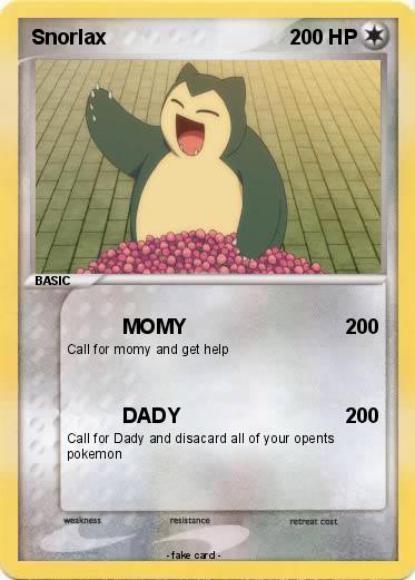 Pokemon Snorlax