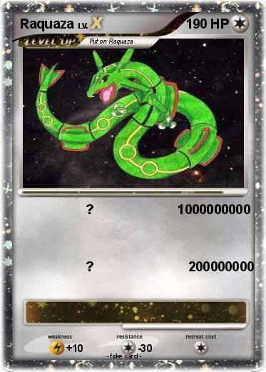 Pokemon Raquaza