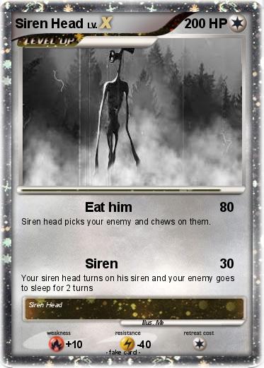 Pokemon Siren Head