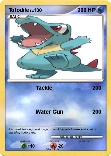 Pokemon Totodile