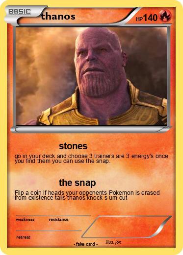 Pokemon thanos