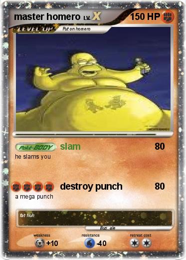 Pokemon master homero