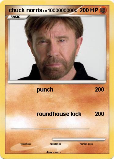 Pokemon chuck norris