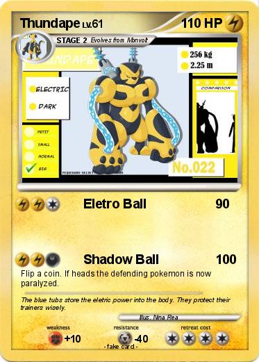 Pokemon Thundape
