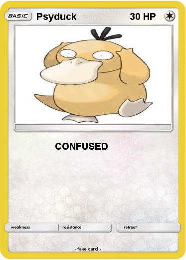 Pokemon Psyduck