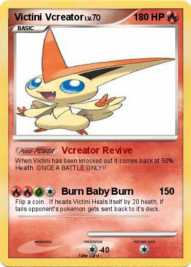Pokemon Victini Vcreator