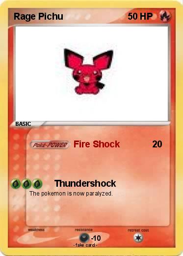Pokemon Rage Pichu