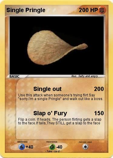 Pokemon Single Pringle