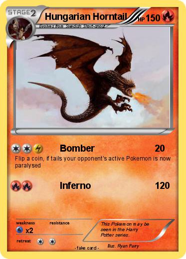 Pokemon Hungarian Horntail