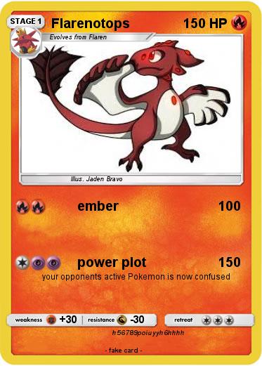 Pokemon Flarenotops