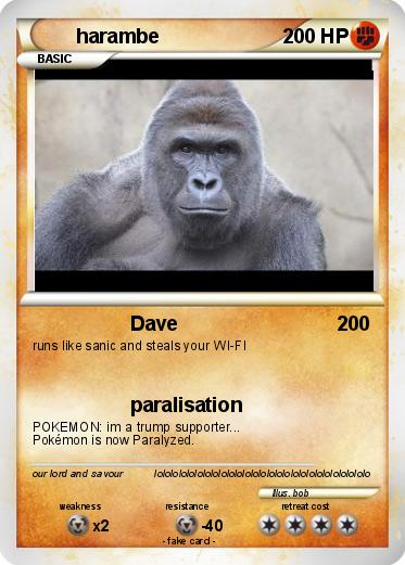 Pokemon harambe